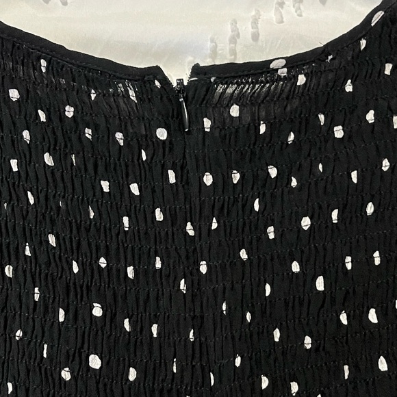 Zara smocked peplum top size S - Picture 2 of 5